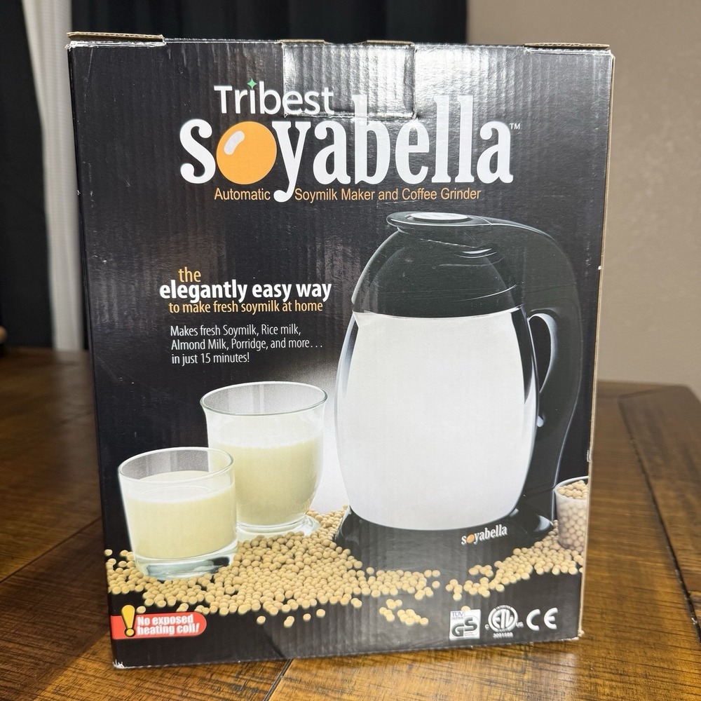 Tribest SB-130 Soyabella, Automatic Soy Milk and Nut Milk Maker Machine B111